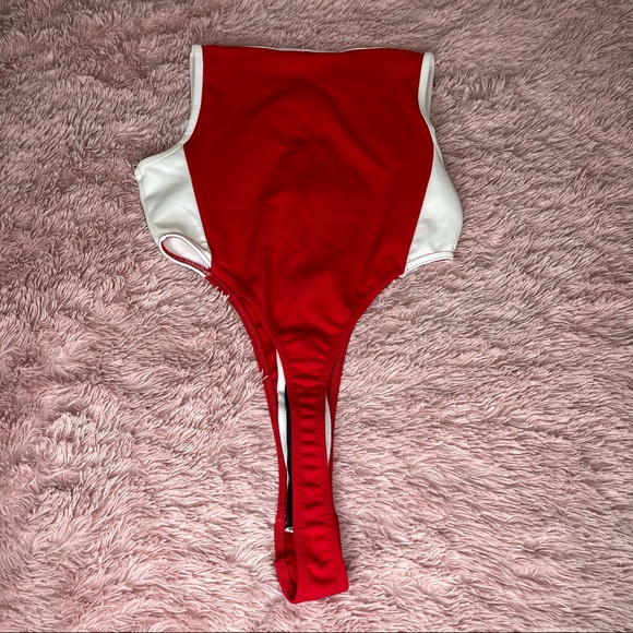 Red bodysuit. - Picture 2 of 2